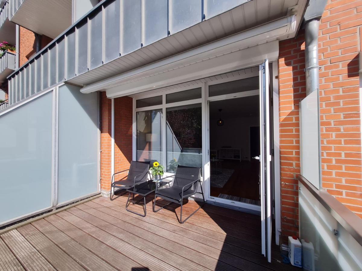 Wohnung Fleethoern - Zentral, Ruhig, Mit Parkplatz Und Balkon คีล ภายนอก รูปภาพ