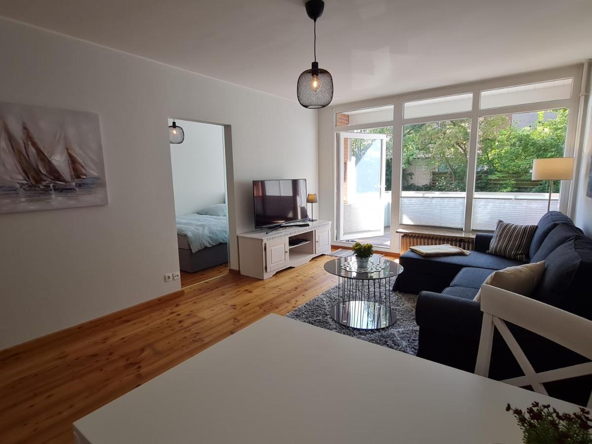 Wohnung Fleethoern - Zentral, Ruhig, Mit Parkplatz Und Balkon คีล ภายนอก รูปภาพ
